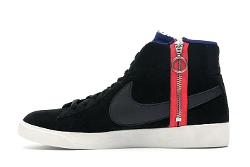 Nike Blazer Mid Rebel Deep Royal Black  - 3