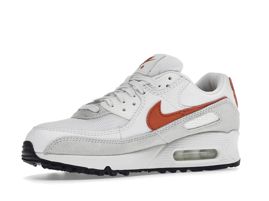 Фото № 3 с приближением к товару «‎Nike Air Max 90 Summit White Mantra Orange »