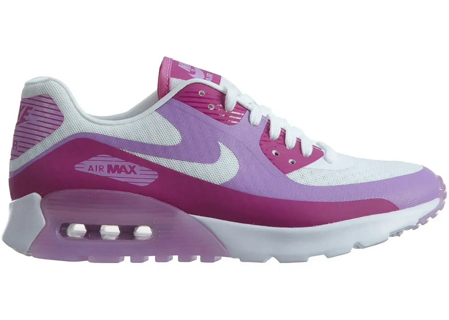 Фото № 1 с приближением к товару «‎Nike Air Max 90 Ultra Br White Fuchsia Glow »