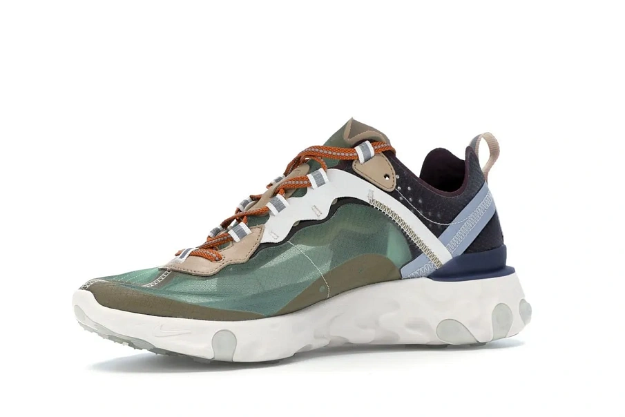 Фото № 2 с приближением к товару «‎Nike React Element 87 Undercover Green Mist»
