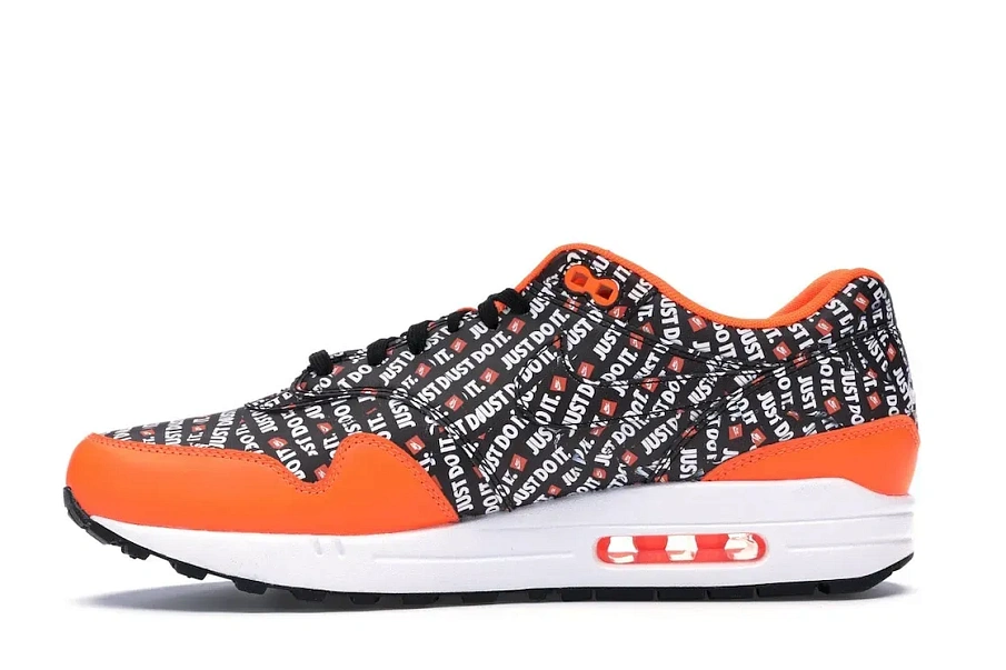 Фото № 3 с приближением к товару «‎Nike Air Max 1 Just Do It Pack Black Orange»