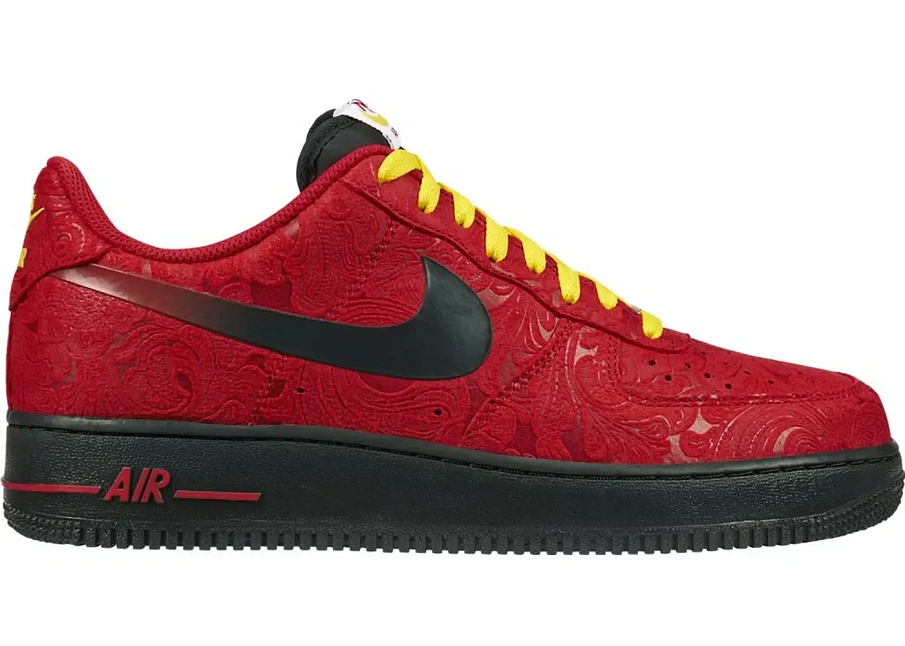 Фото № 1 с приближением к товару «‎Nike Air Force 1 Low Red Paisley»