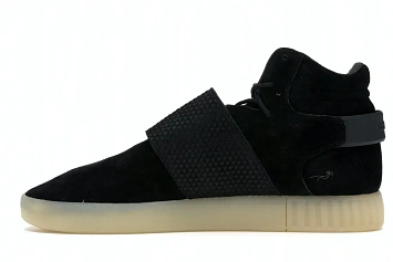 adidas Tubular Invader Strap Black/Black-White - 3