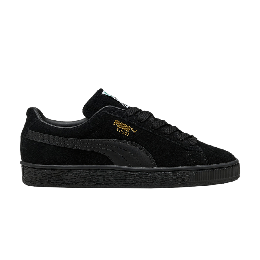 Фото № 1 с приближением к товару «‎Puma Suede Classic Big Kid Triple Black (399853-04)»