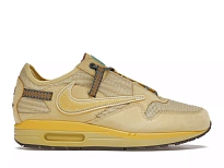 Фото № 1 с приближением к товару «‎Nike Air Max 1 Travis Scott Cactus Jack Saturn Gold»