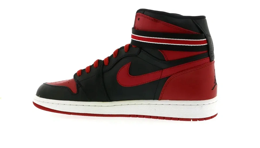 Фото № 3 с приближением к товару «‎Jordan 1 Retro High Strap Bred»