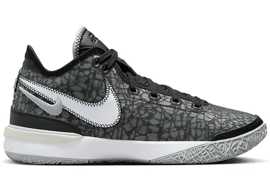 Фото № 1 с приближением к товару «‎Nike Zoom LeBron NXXT Gen Grey Black»