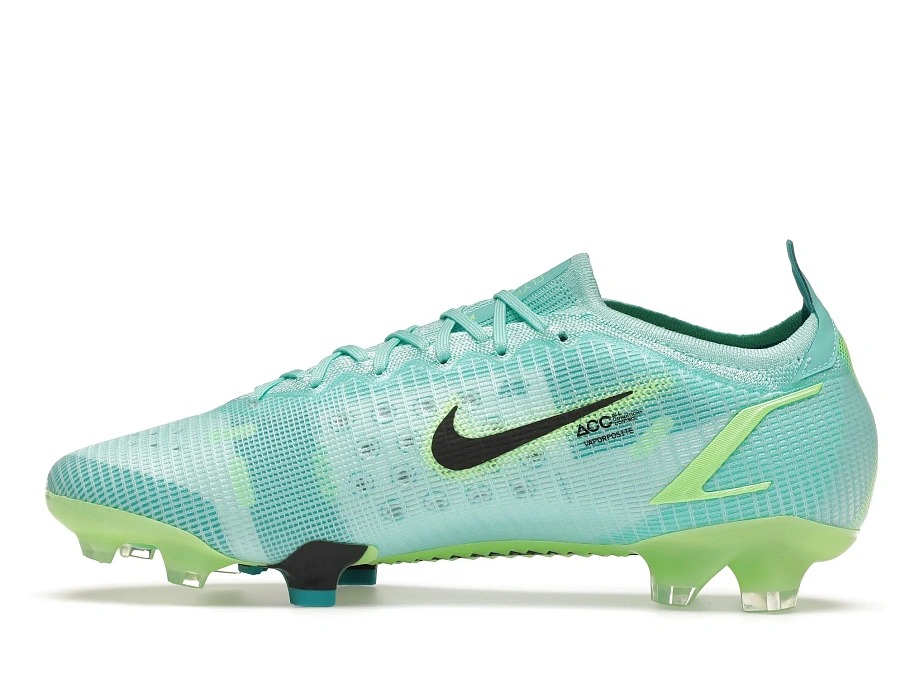 Фото № 5 с приближением к товару «‎Nike Mercurial Vapor 14 Elite FG Dynamic Turquoise Lime Glow»