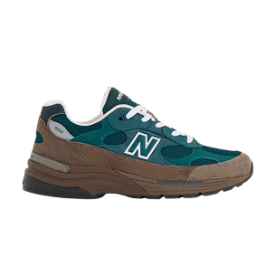 New Balance 992 Medusa Green Thunder Brown Cortado