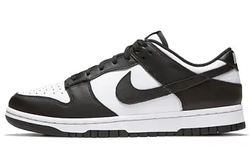 Nike WMNS Dunk Low Skate Shoes WhiteBlack - 1