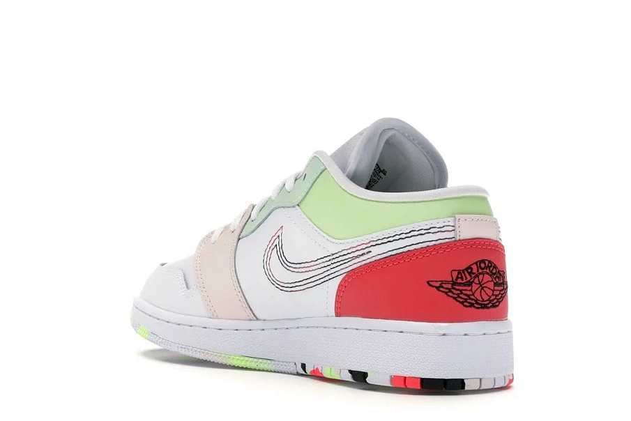 Фото № 6 с приближением к товару «‎Jordan 1 Low Glow-In-The-Dark »