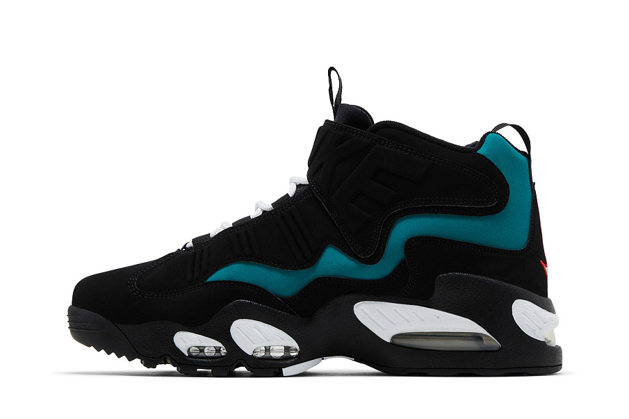Фото № 4 с приближением к товару «‎Nike Air Griffey Max 1 Black Freshwater 2025»