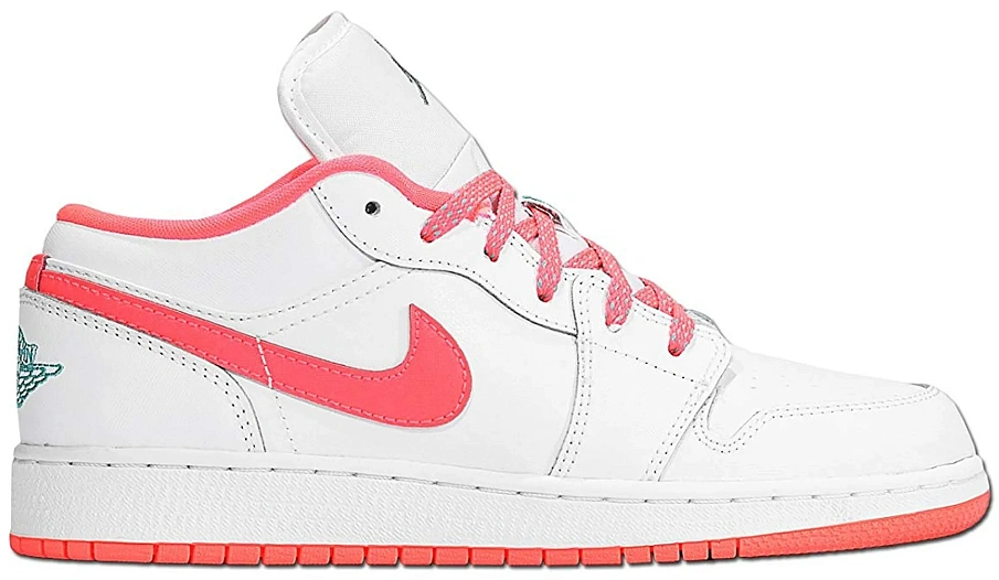 Фото № 1 с приближением к товару «‎Jordan 1 Low White Hot Lava »