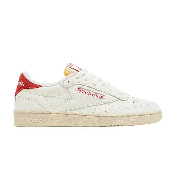 Reebok Women's Club C 85 Vintage Chalk Red - 1