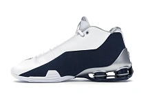 Фото № 3 с приближением к товару «‎Nike Shox BB4 White Silver Navy»