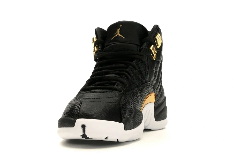 Фото № 3 с приближением к товару «‎Jordan 12 Retro Black Metallic Gold White »