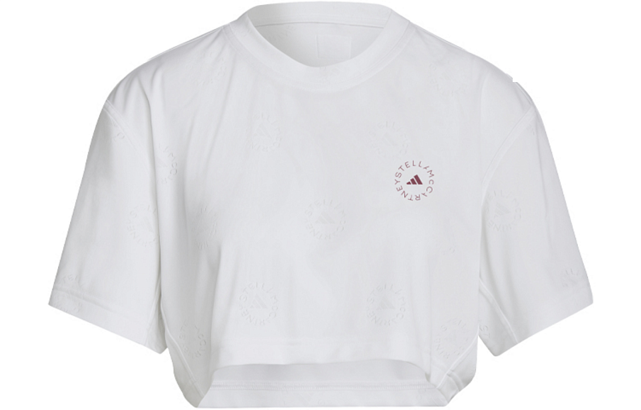 Фото № 1 с приближением к товару «‎adidas Wmns Asmc M2br Crop Round-neck Tee White»