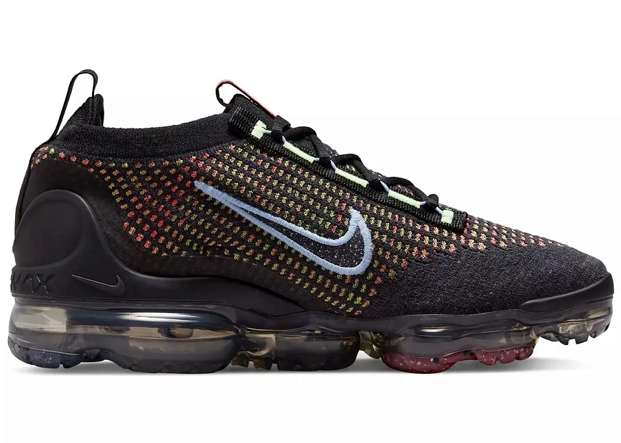 Фото № 1 с приближением к товару «‎Nike Air VaporMax 2021 Flyknit Black Multi-Color »