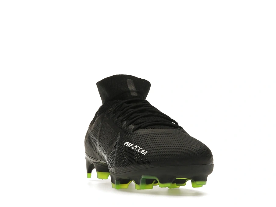 Фото № 4 с приближением к товару «‎Nike Zoom Mercurial Superfly 9 Pro FG Black Dark Smoke Grey»
