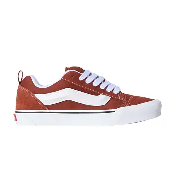 Vans Knu Skool Color Theory Rust Bronze White Striped - 1