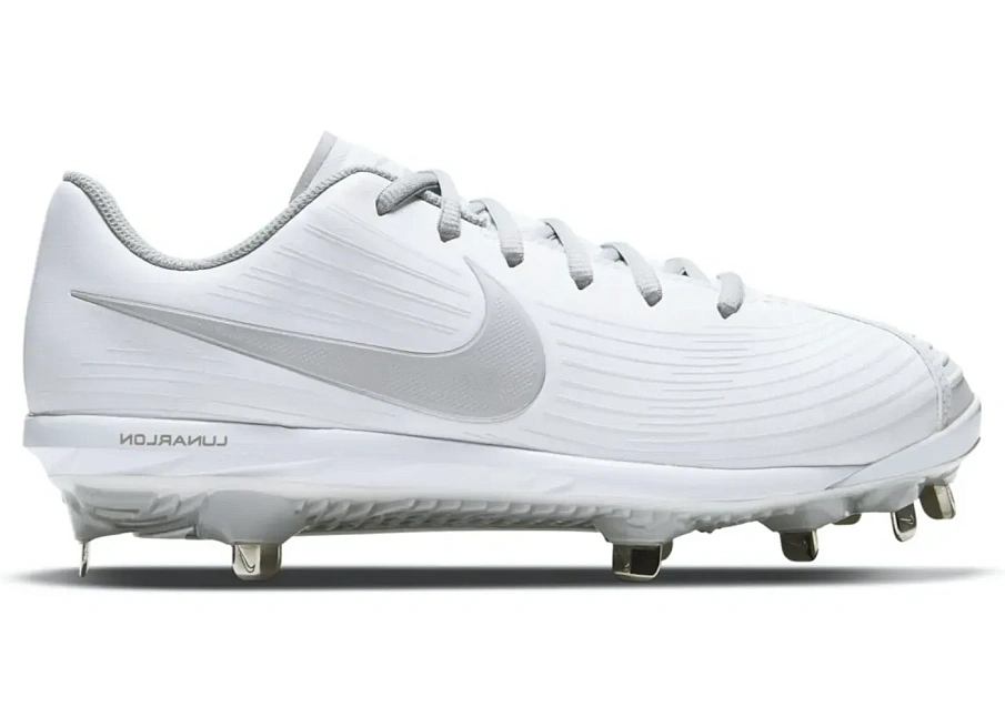 Фото № 1 с приближением к товару «‎Nike Lunar Hyperdiamond 3 Pro White Light Smoke Grey »