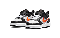 Фото № 3 с приближением к товару «‎Nike Court Borough Low 2 Sneakers BlackWhiteOrange»