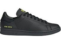 Фото № 1 с приближением к товару «‎adidas Stan Smith Black Semi Solar Yellow»