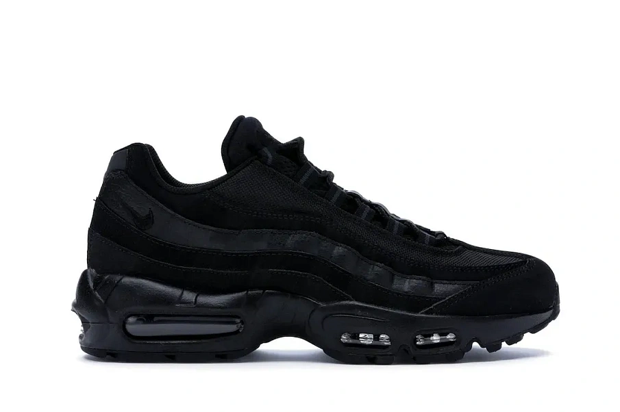 Фото № 1 с приближением к товару «‎Nike Air Max 95 Triple Black (2014/2016/2018)»