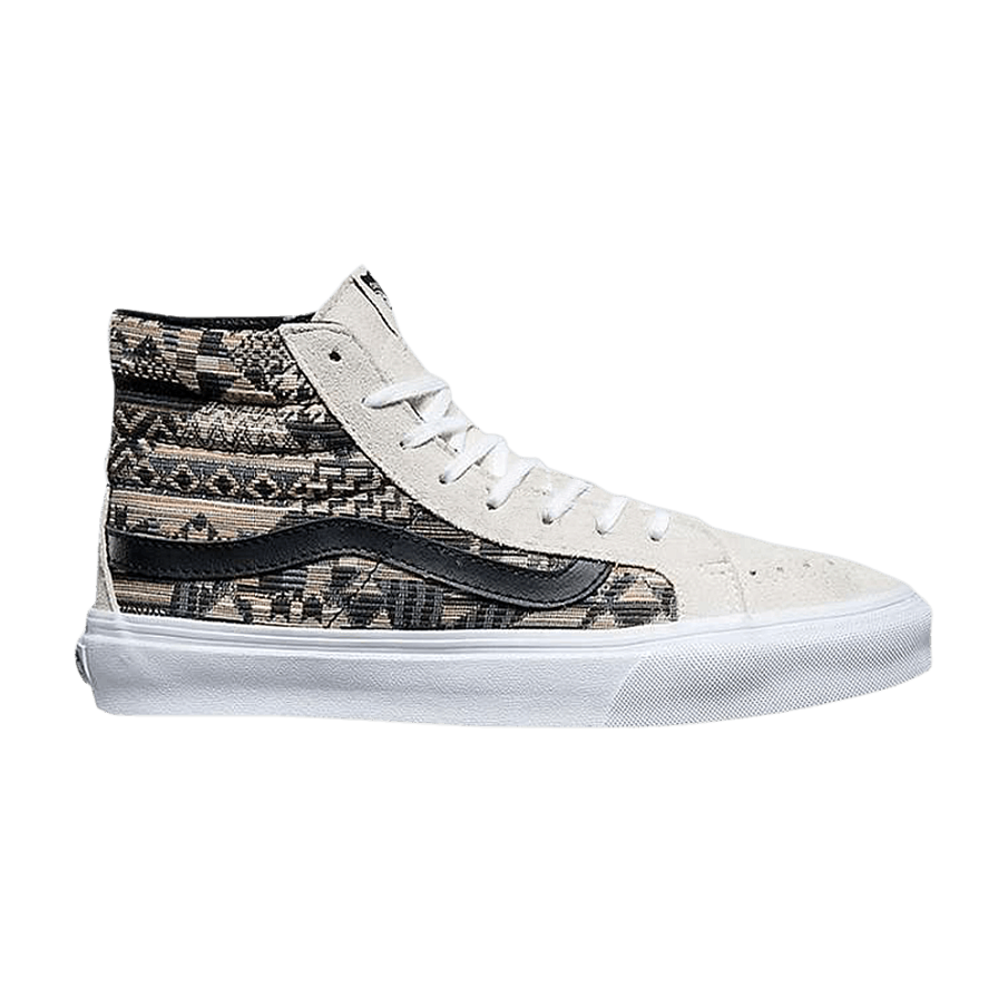 Фото № 1 с приближением к товару «‎Vans Sk8-Hi Slim Italian Weave - Aztec»