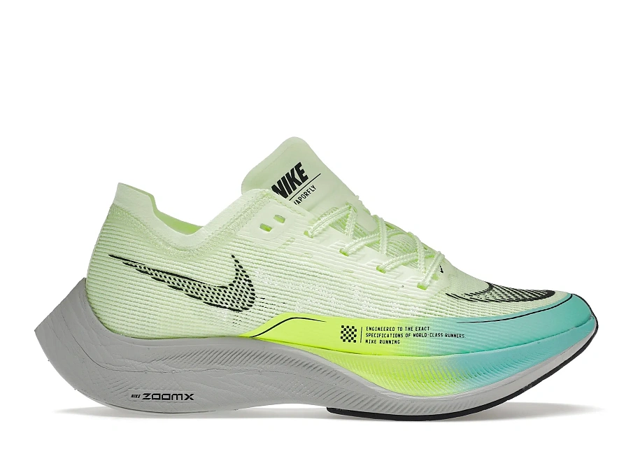 Фото № 1 с приближением к товару «‎Nike ZoomX Vaporfly Next% 2 Barely Volt Turquoise »