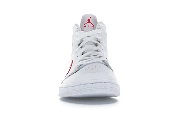 Jordan 1 Mid White University Red (BQ6472-106) - 2