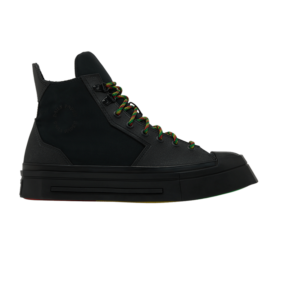 Фото № 1 с приближением к товару «‎Daily Paper x Converse Chuck 70 De Luxe Squared High Pan-African (A12140C)»