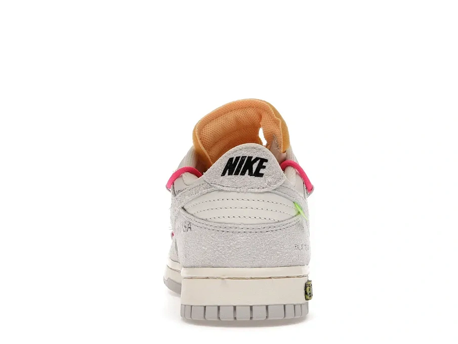 Фото № 4 с приближением к товару «‎Nike Dunk Low Off-White Lot 17»