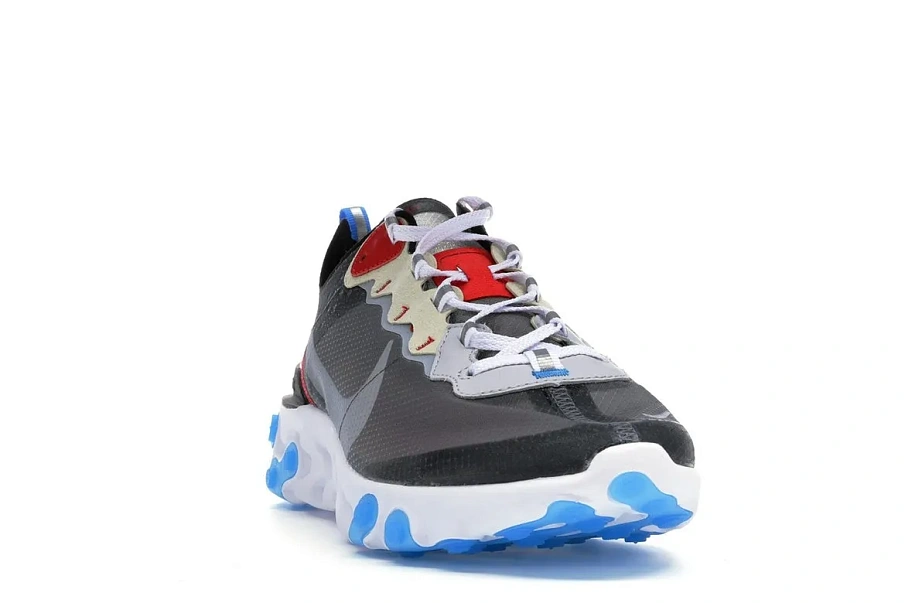 Фото № 3 с приближением к товару «‎Nike React Element 87 Dark Grey Photo Blue»