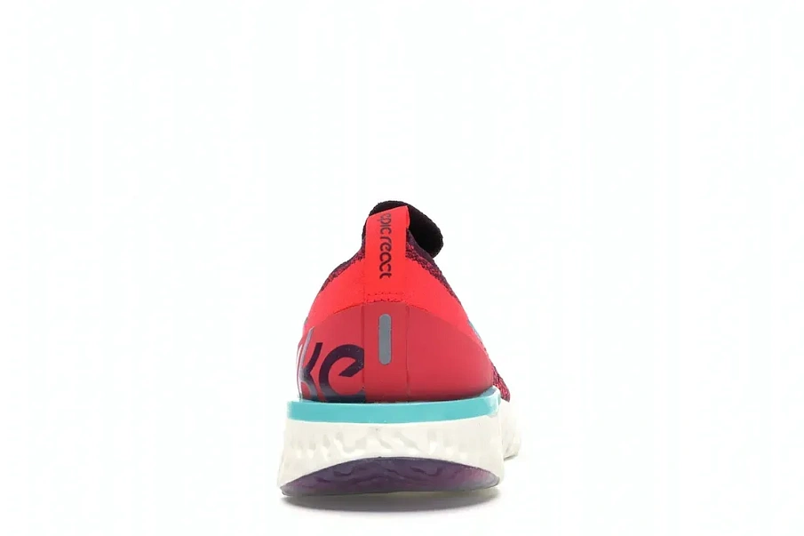 Фото № 4 с приближением к товару «‎Nike Epic React Flyknit Bordeaux Hyper Jade »