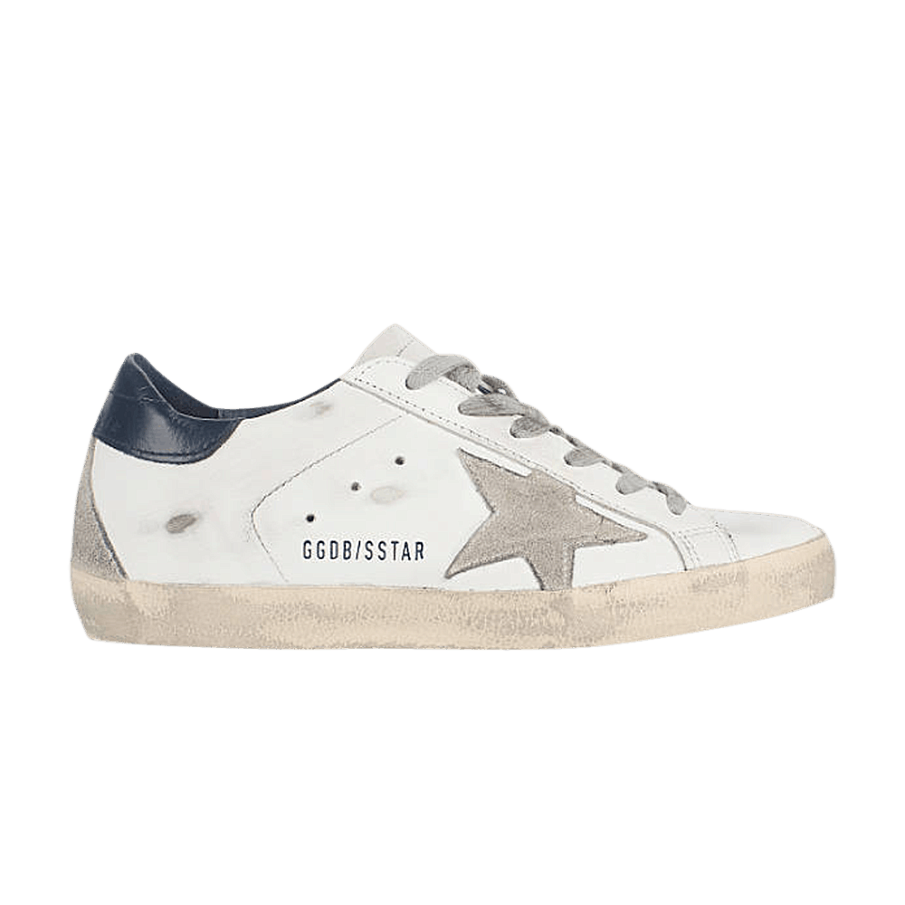 Фото № 1 с приближением к товару «‎Golden Goose Women's Superstar White Night Blue»