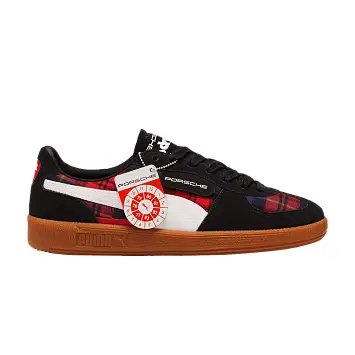 Porsche Legacy x Puma Palermo Tartan - Black Red - 1
