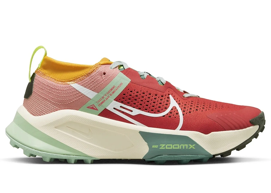 Фото № 1 с приближением к товару «‎Nike ZoomX Zegama Trail Mantra Orange Bright Crimson »