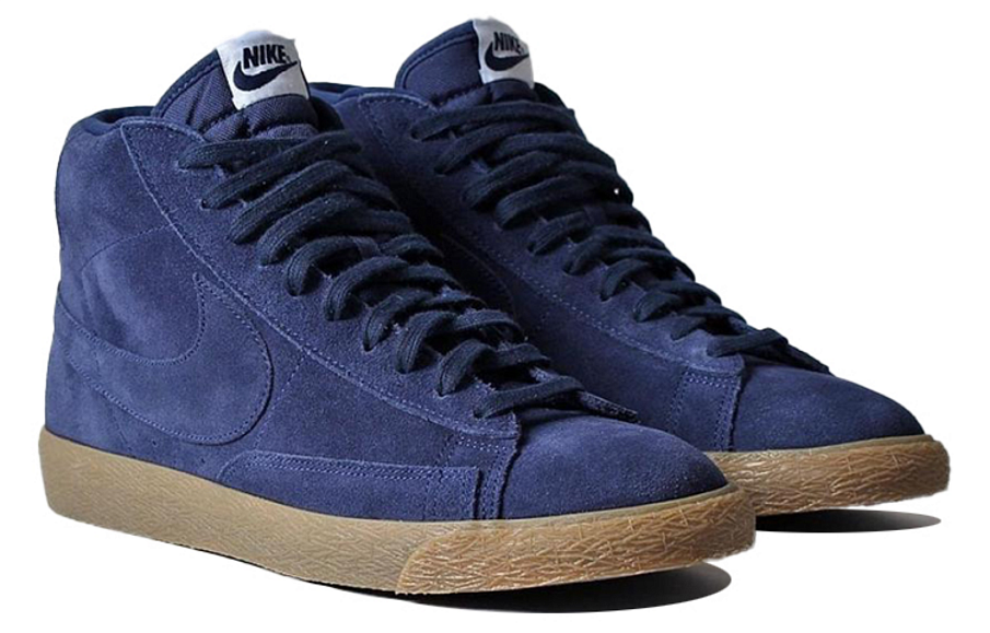 Фото № 3 с приближением к товару «‎Nike SB Zoom Blazer Mid PRM Sneakers Blue»