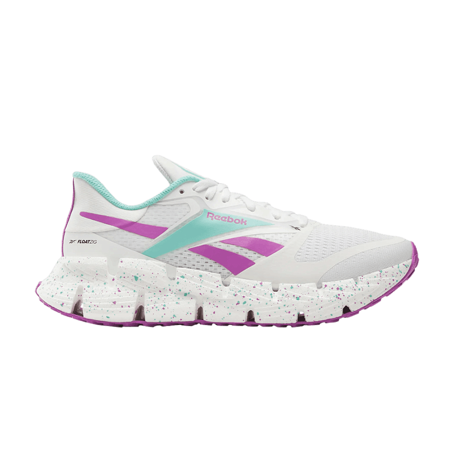 Фото № 1 с приближением к товару «‎Reebok FloatZig 1 White Aqua Purple Rave (100209973)»