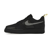 Фото № 3 с приближением к товару «‎Nike Air Force 1 Low Cut Out Swoosh Black»