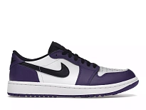 Фото № 1 с приближением к товару «‎Jordan 1 Retro Low Golf Court Purple»