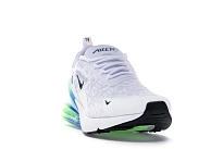 Фото № 2 с приближением к товару «‎Nike Air Max 270 White Lime Blast Photo Blue»
