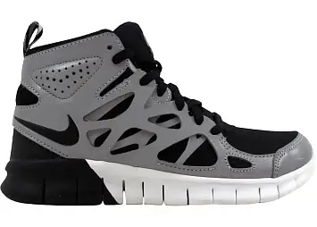Nike Free Run 2 Sneakerboot Premium Black/Black-Metallic Silver-White (616728-001)