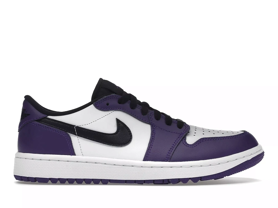 Фото № 1 с приближением к товару «‎Jordan 1 Retro Low Golf Court Purple»