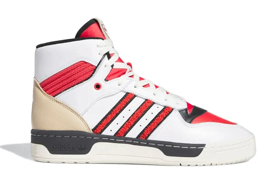 Фото № 1 с приближением к товару «‎adidas Rivalry Hi Cloud White Glory Red»