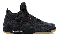 Фото № 1 с приближением к товару «‎Jordan 4 Retro Levis Black (Levis Tag)»