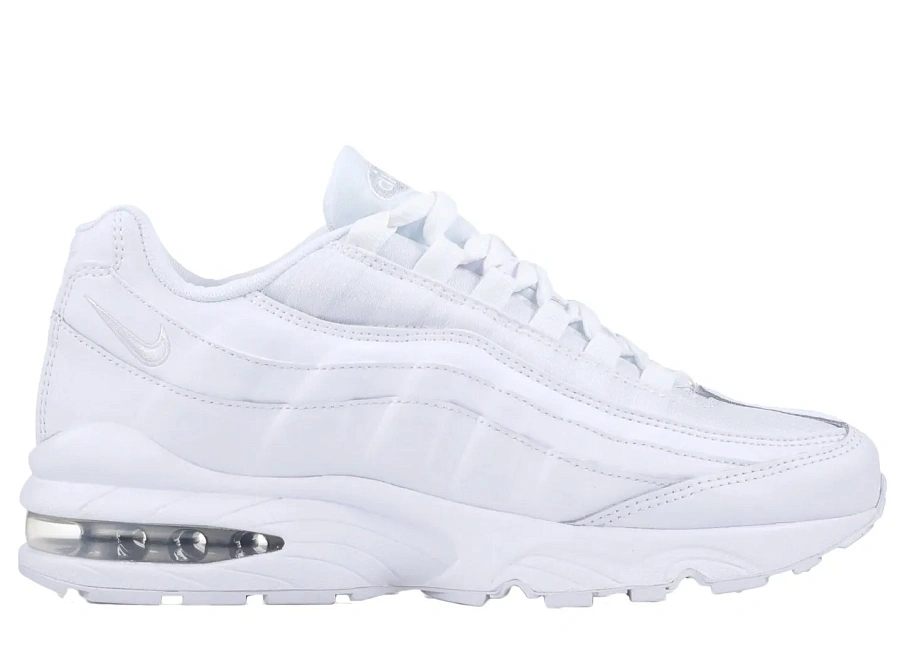 Фото № 1 с приближением к товару «‎Nike Air Max 95 White Metallic Silver »