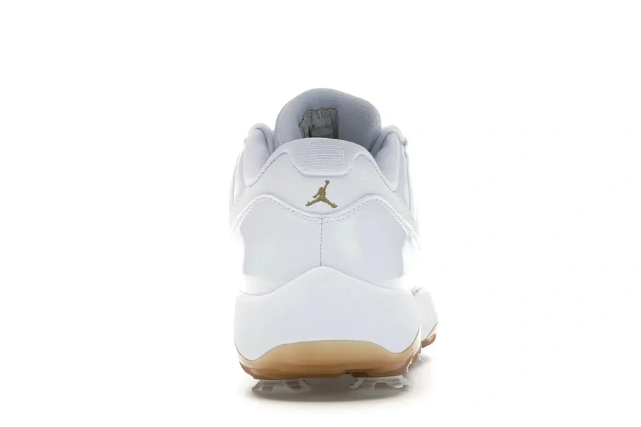 Фото № 4 с приближением к товару «‎Jordan 11 Retro Low Golf White Metallic Gold»