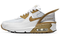 Фото № 1 с приближением к товару «‎Nike Air Max 90 FlyEase GS 'Metallic Gold'»